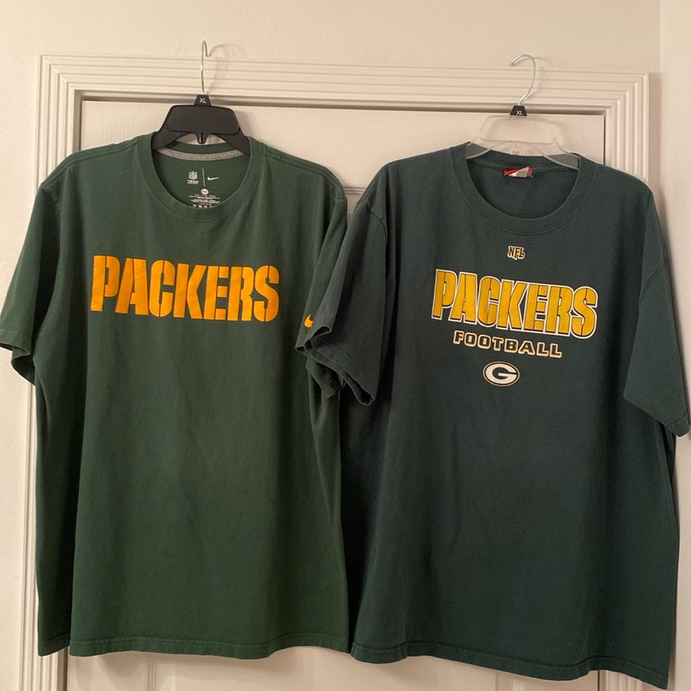 Green Bay Packer’s shirts size xxl